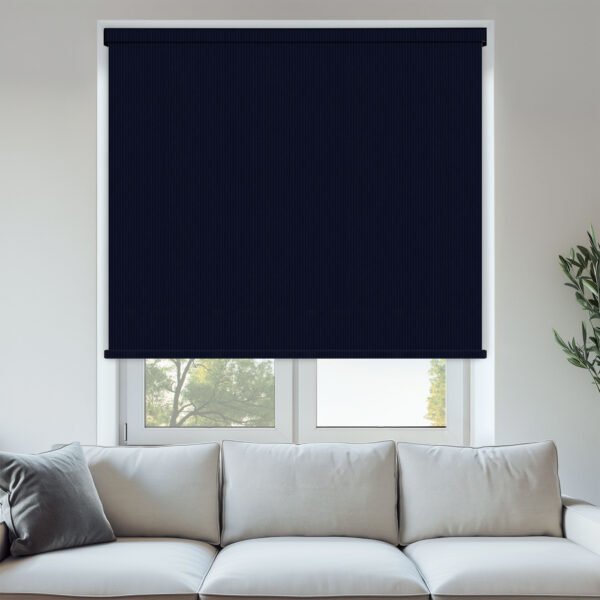Exlite Navy PVC Blackout